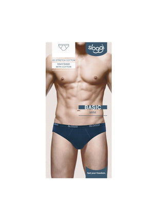 Sloggi slip basic mini night blue heren