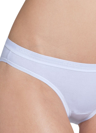 Sloggi slip basic+ mini white dames