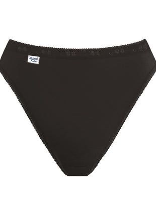 Sloggi slip basic+ tai cotton black dames