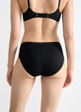 Sloggi slip basic+ tai cotton black dames