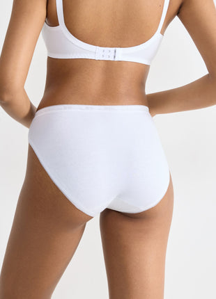Sloggi slip basic+ tai cotton white dames
