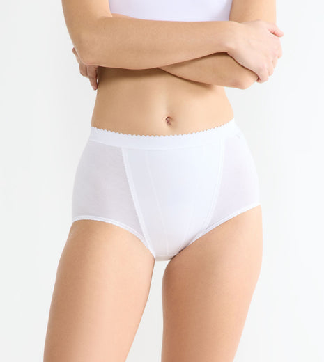Sloggi slip control maxi white dames
