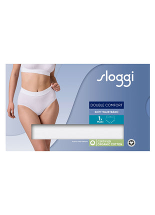Sloggi slip double comfort t maxi white dames