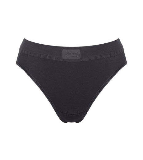 Sloggi slip double comfort t tai black dames
