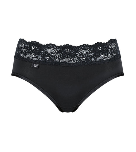 Sloggi slip romance midi black dames