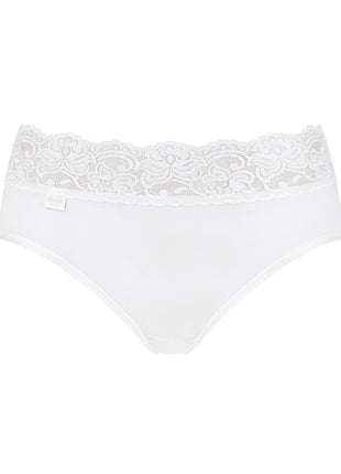 Sloggi slip romance midi white dames