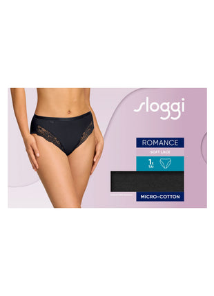 Sloggi slip romance tai black dames