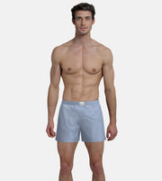 Tom Tailor wide boxer shorts 2 pack dakota woven boxer shorts light blue men