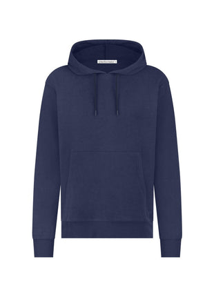 Bamboo Basics blauwe gebreide hoodie voor heren