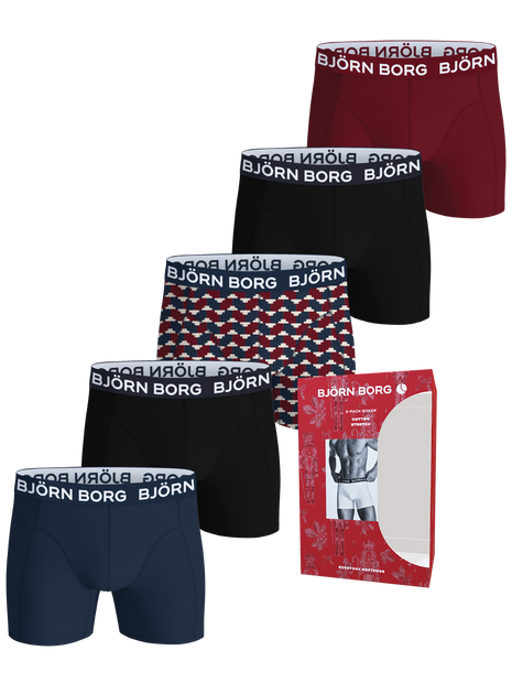 Björn Borg Cotton Stretch boxers 5-pack heren - afbeelding 1