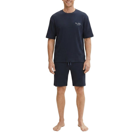 Tom Tailor pyjama pantalon court perth blue hommes