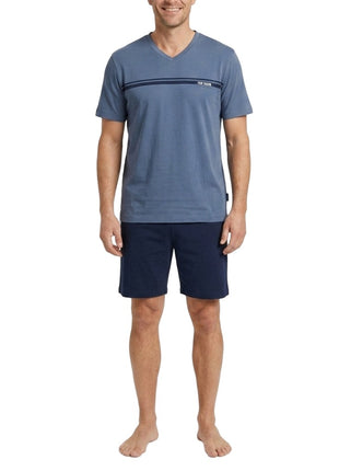 Tom Tailor pyjama shorts maine blue men