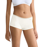 Sloggi 3 shorts Go Crush short silk white women
