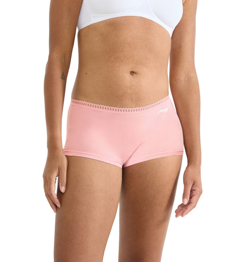 Sloggi 3 shorts Go Crush short red dames