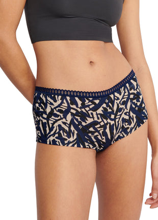 Sloggi 3 shorts Go Crush short blue dames