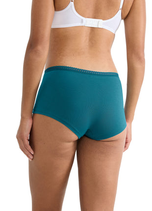 Sloggi 3 shorts Go Crush short green dames