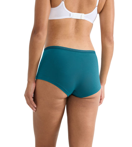 Sloggi 3 shorts Go Crush short green dames