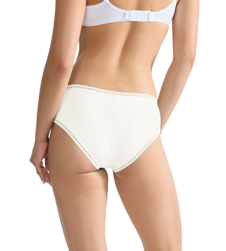 Sloggi 3 hipsters Go Crush silk white dames