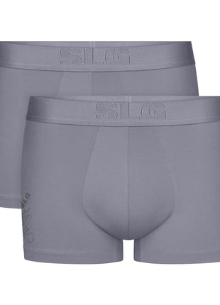 Sloggi Trunk 2 pack SLG Base Soft Grey heren