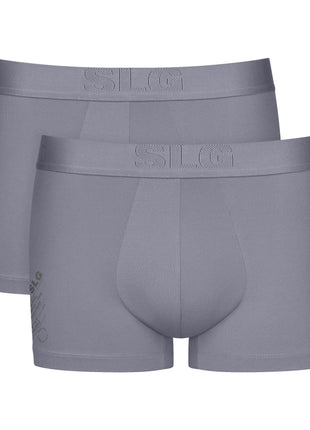 Sloggi Trunk 2 pack SLG Base Soft Grey heren