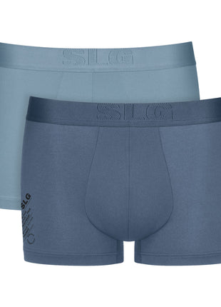 Sloggi Trunk 2 pack SLG Base Soft Blue heren