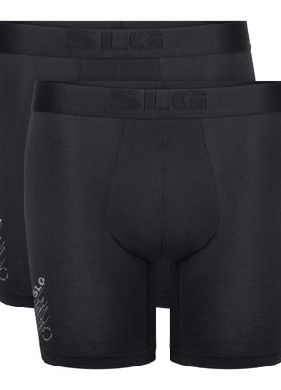 Sloggi short 2 pack SLG Base Soft Black heren