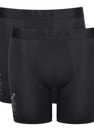 Sloggi short 2 pack SLG Base Soft Black heren