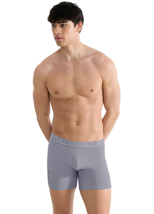Sloggi short 2 pack SLG Base Soft Grey heren