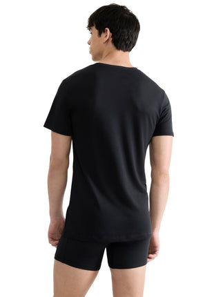 Sloggi T-shirt SLG Base Soft Black heren