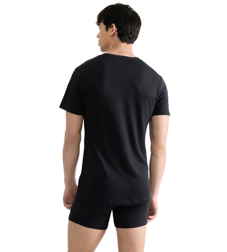 Sloggi T-shirt SLG Base Soft Black heren