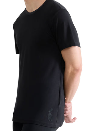 Sloggi T-shirt SLG Base Soft Black heren