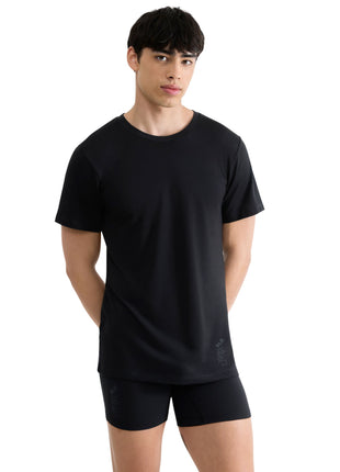Sloggi T-shirt SLG Base Soft Black heren