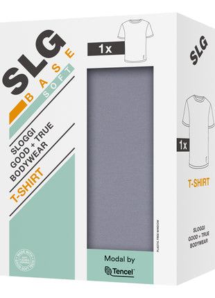 Sloggi T-shirt SLG Base Soft Morandi Grey heren