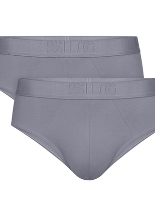 Sloggi brief 2 pack SLG Base Soft Morandi Grey heren