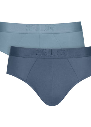 Sloggi brief 2 pack SLG Base Soft Blue heren