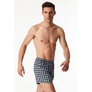 Schiesser boxer briefs 2-pack organic cotton blue men