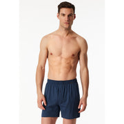 Lot de 2 boxers Schiesser en coton biologique bleu foncé pour homme