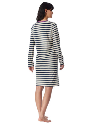 Schiesser nightshirt 1/1 casual essentials seasalt dames - afbeelding 2