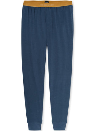 Schiesser pyjama long 95/5 deep blue heren - afbeelding 7