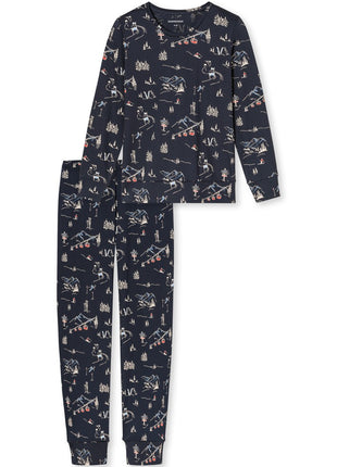 Schiesser pyjama long family multicolour dames - afbeelding 8