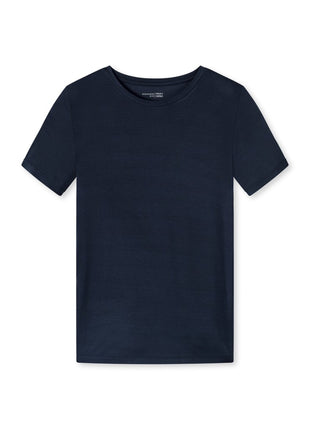 Schiesser shirt mix + relax blue dames