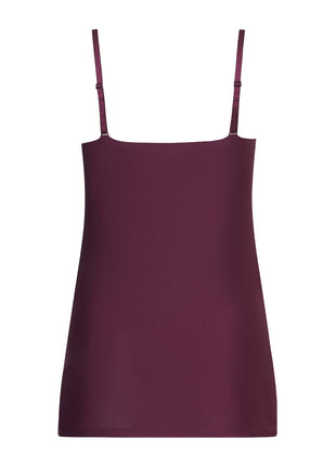 Ten Cate topje secrets spaghetti top cherry burgundy dames - afbeelding 3